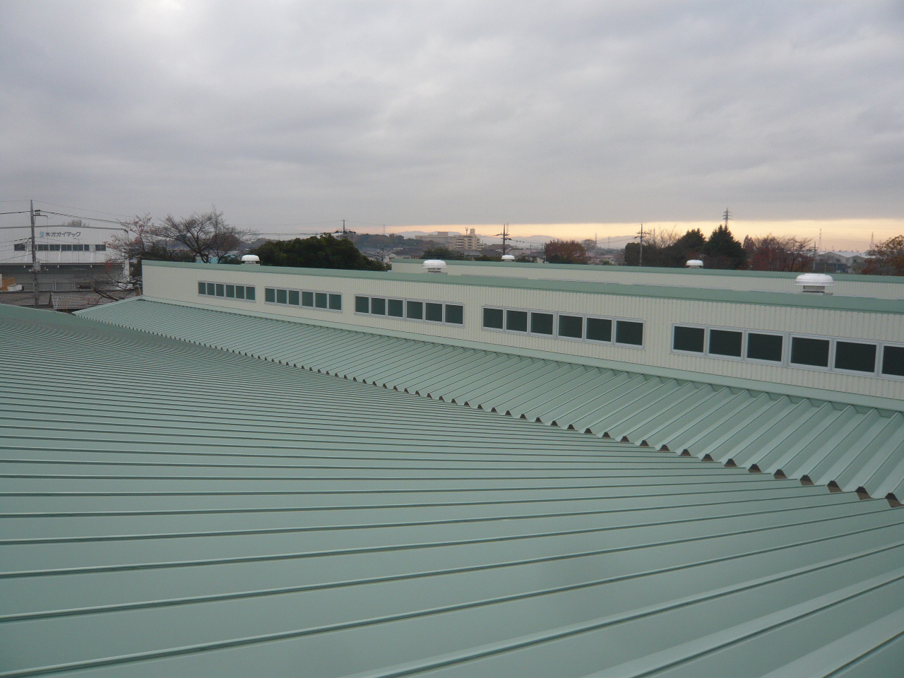 金属屋根工事