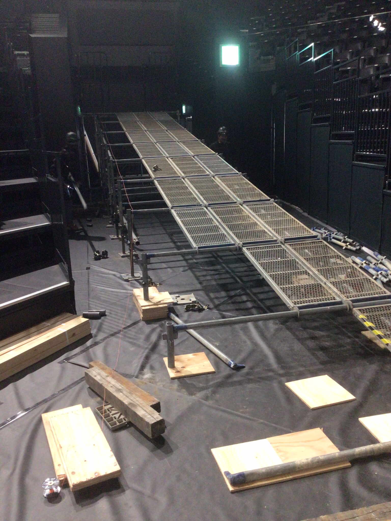 某イベント 仮設スロープ