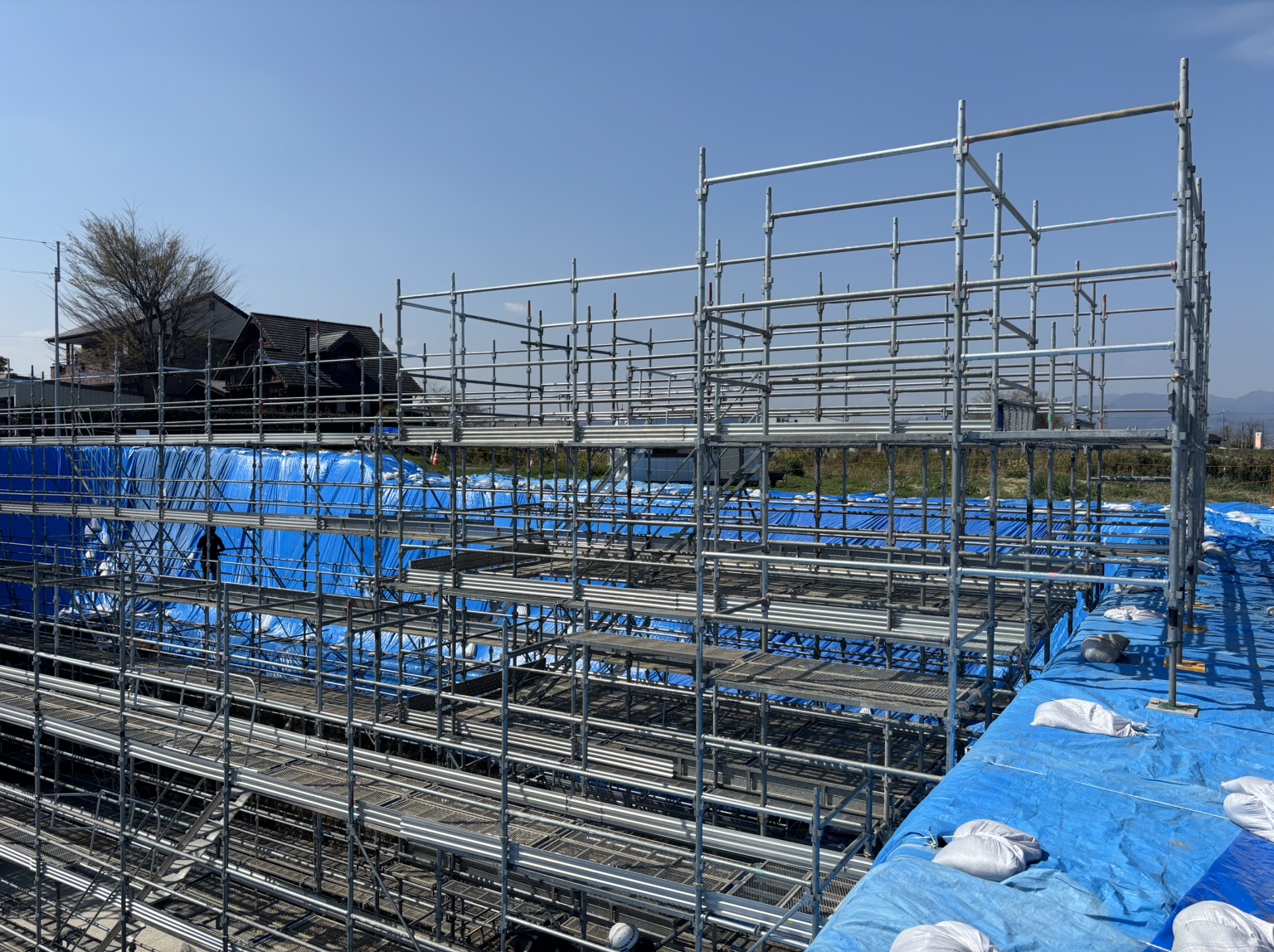 道前久保函渠工事